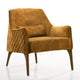 Omax Decor Jane Lounge Accent Arm Chair, Gold