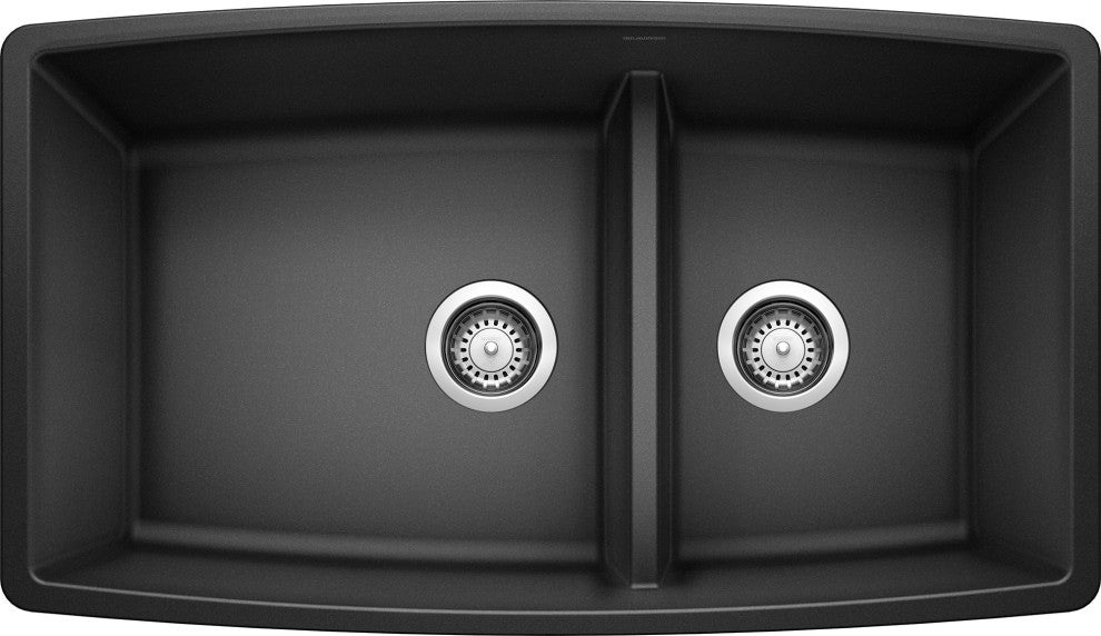 Blanco 441312 Performa Silgranit II 1-3/4 Medium Bowl Sink (Anthracite)