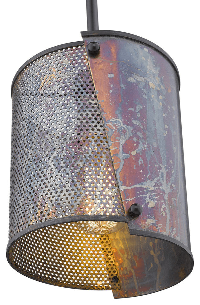 Ryker 1-Light Bronze Patina Pendant