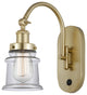 Innovations 918-1W-SG-G182S-LED Canton 1 Light 6.5" Sconce, Satin Gold