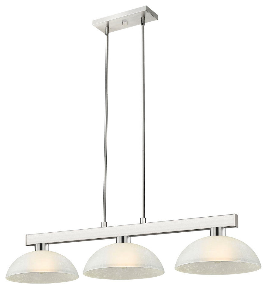 Z-Lite 152-DMO14 Cobalt 3 Light 49"W Linear Pendant - Matte Black