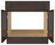 Vanity Art Vanity Base Cabinet, No Top, 36", Brown