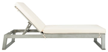 Safavieh Solano Sunlounger, Gray/White