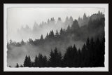 "Foggy Dawn" Framed Painting Print, 45x30