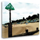 "Beach Scene" By Stuart Roy, Giclee Print on Gallery Wrap Canvas, Ready to Hang