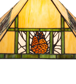 Meyda Lighting 67850 19.5"H Pinecone Ridge Table Lamp