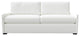 Nativa Interiors Kimpton 79" Sofa, Off White, Depth: Deep Plush