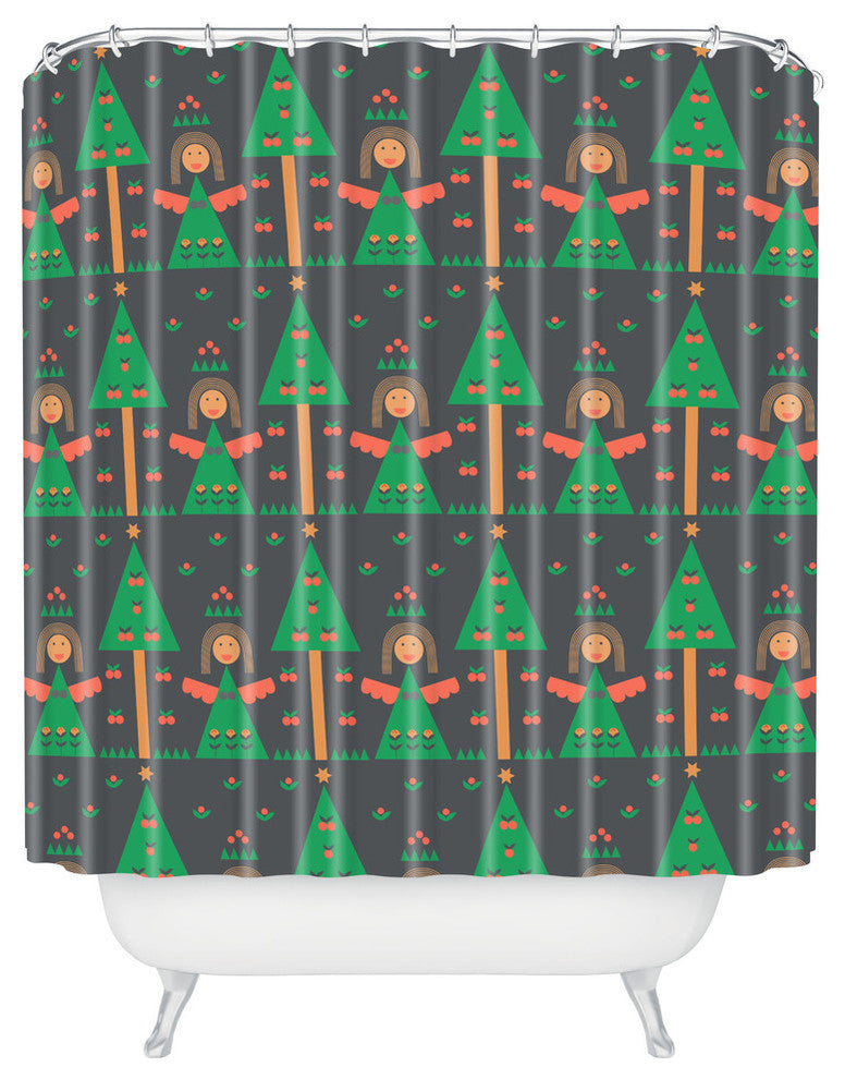 Deny Designs Gabriela Larios Angels 1 Shower Curtain