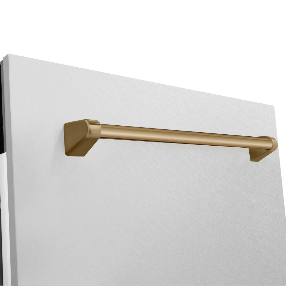 ZLINE 24" Tall Tub Dishwasher, DuraSnow Stainless Steel DWVZ-SN-24-CB