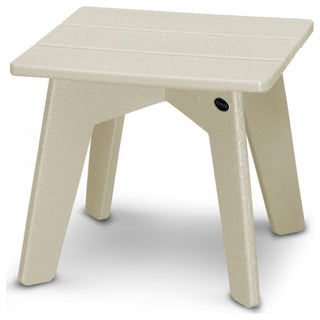 POLYWOOD Riviera Modern Side Table, Sand