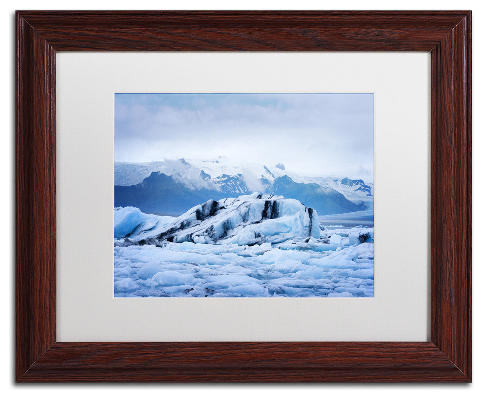 Philippe Sainte-Laudy 'Ice Planet' Matted Framed Art