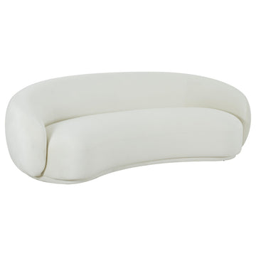 TOV Furniture Kendall Cream Velvet Sofa