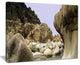 "Smooth Rocks in Coastline Panorama" Landscape Wall Art, 40"x30"