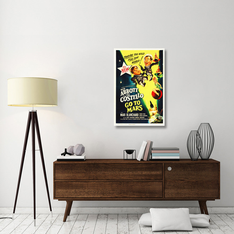 "Abbott & Costello - Go To Mars" Canvas by Hollywood Photo Archive, 26x40"