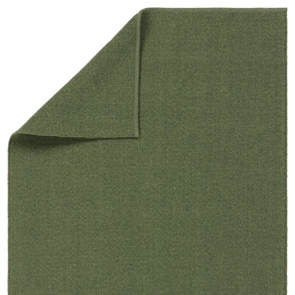 Jaipur Living Texel Handmade Solid Area Rug, Green, 8'x10'