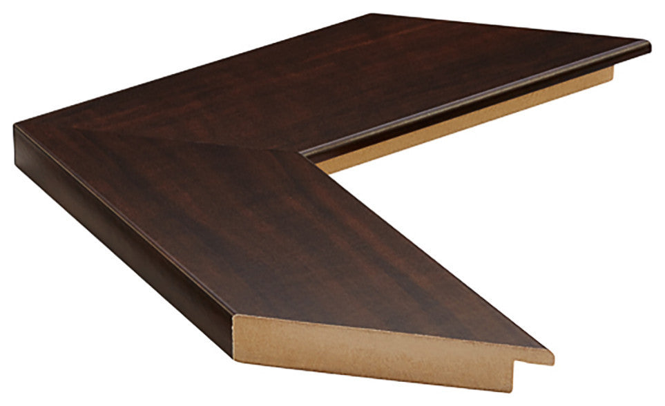 Pendleton Framed Wall Mirror, Walnut, 28" X 60"
