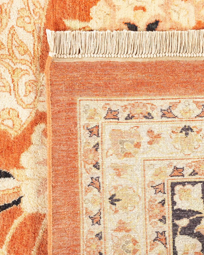 Mogul, One-of-a-Kind Hand-Knotted Area Rug Orange, 11' 10" x 15' 4"