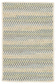 Colonial Mills Chapman Wool PN21 Peacock Blue Wool Area Rug, Rectangular 5'x8'