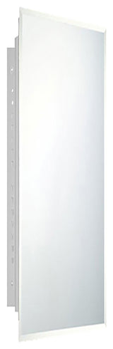 Deluxe Series Medicine Cabinet, 12"x36", Beveled Edge, Recessed