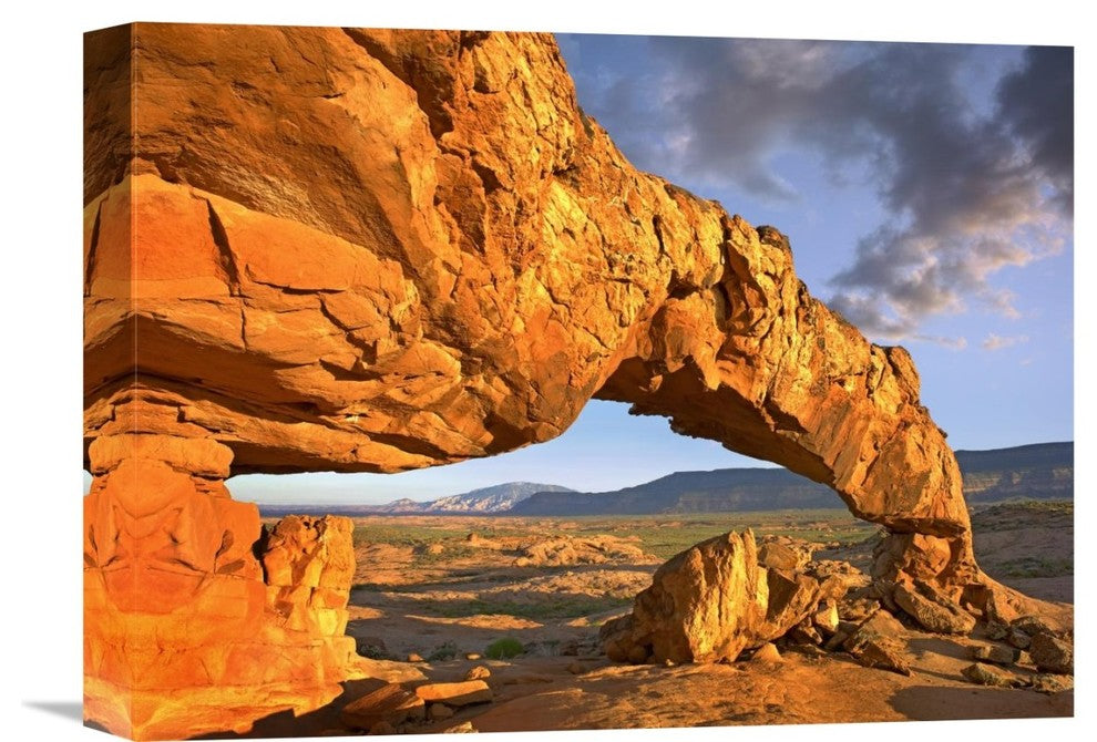 "Sunset Arch, Escalante National Monument, Utah" Artwork, 16" x 12"