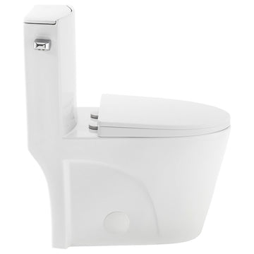 St. Tropez One-Piece Elongated Toilet Side Flush 1.28 gpf