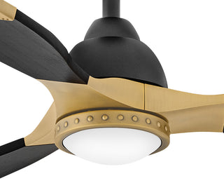Hinkley Aileron 60" Led Smart Fan, Matte Black