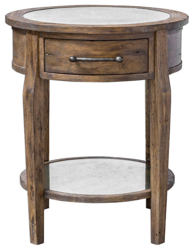 Uttermost Raelynn Wood Lamp Table