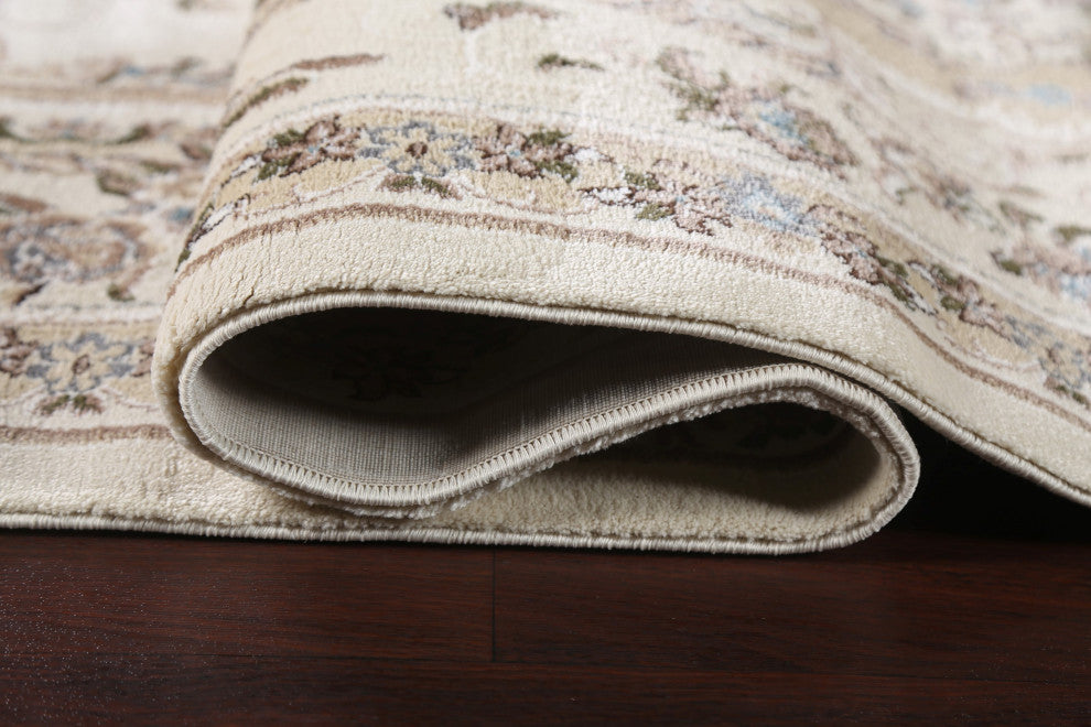 Floral Medallion Turkish Transitional Oriental Rug Traditional Carpet 10x10