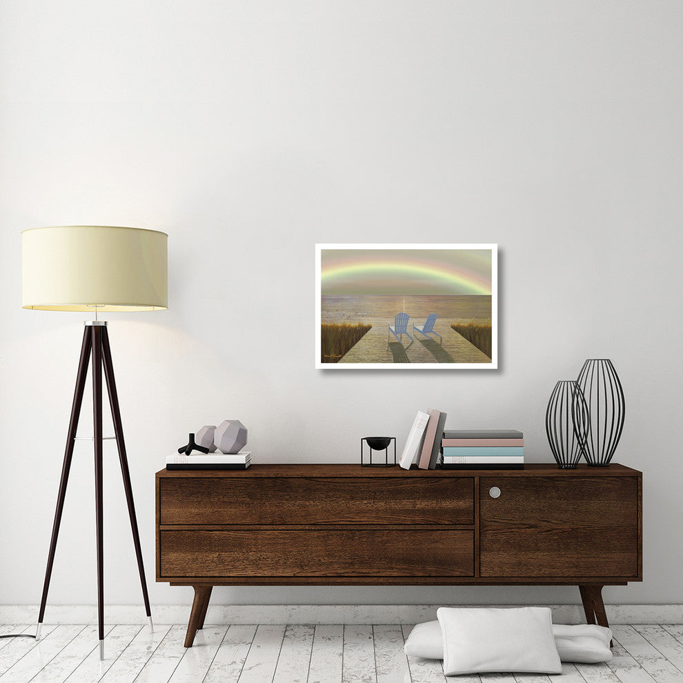 "Over the Rainbow" Digital Paper Print by Diane Romanello, 32"x22"