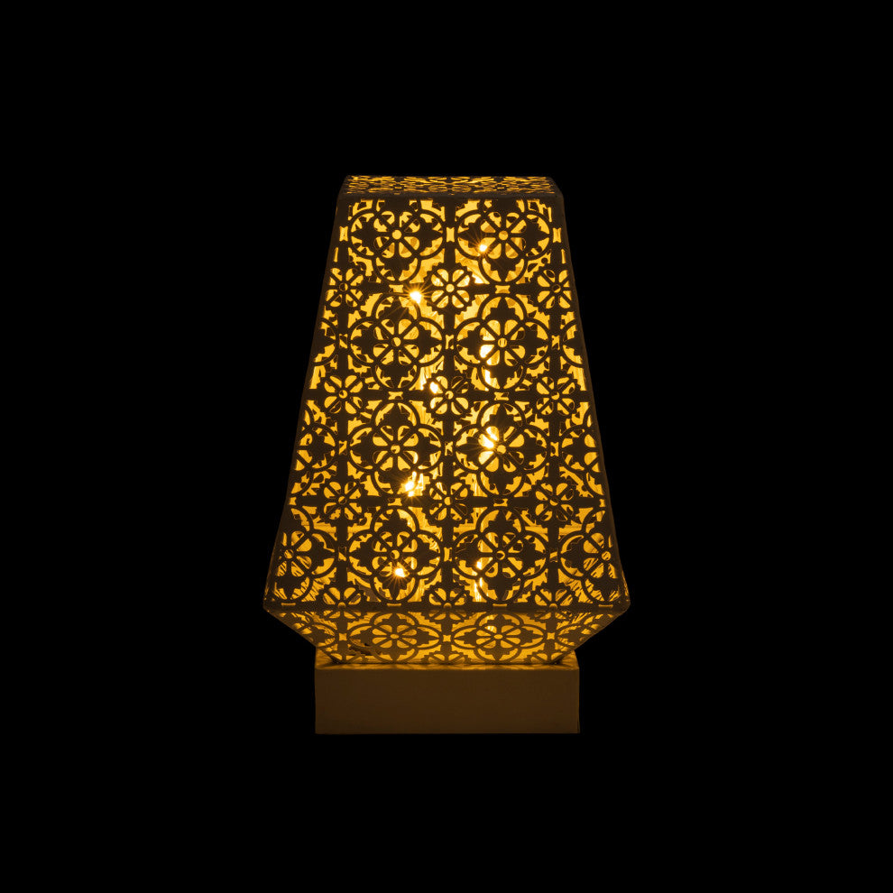 Tabletop Lamp with Chain Style Filament LED Lights