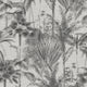 Jungle Texture Wallpaper, Mono