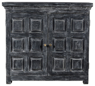 Martin 2-Door Sideboard in Distressed Gray Finish