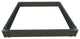 Weathered Wood Raised Garden Bed 4'x4'x5.5", 2" Profile