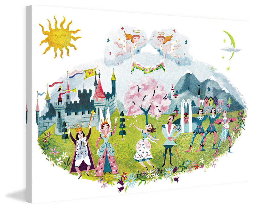 "Dreamland" Painting Print on Canvas by Curtis