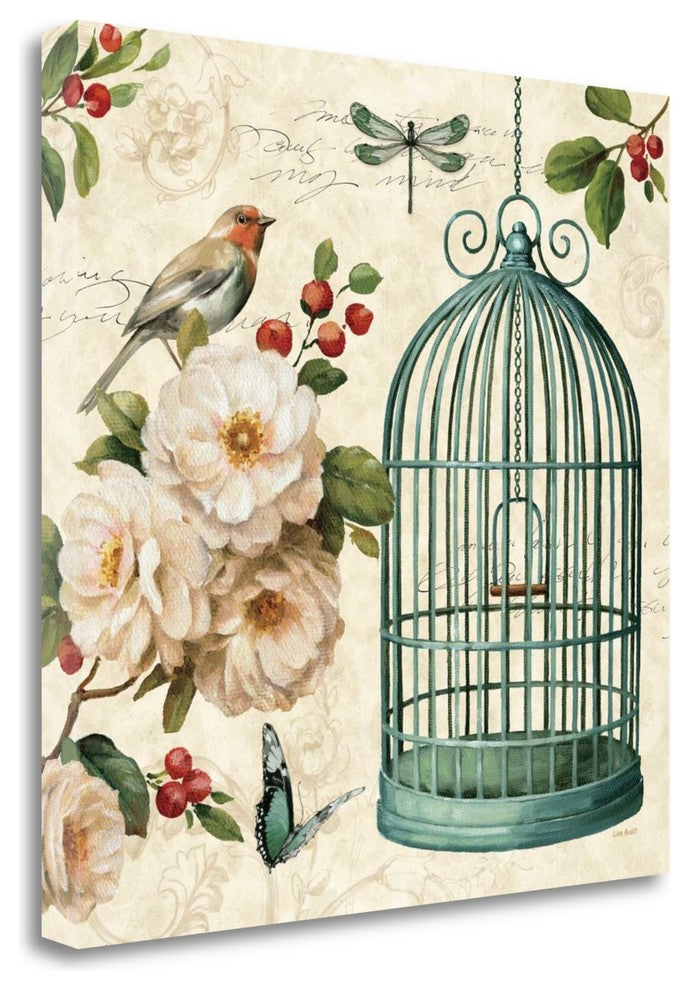 "Free As A Bird I" By Lisa Audit, Giclee Print on Gallery Wrap Canvas