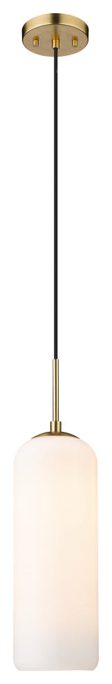 Zlite 732P22-HBR 1-Light Pendant, Matte Opal