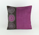 Medallions Decorative Pillow, Purple