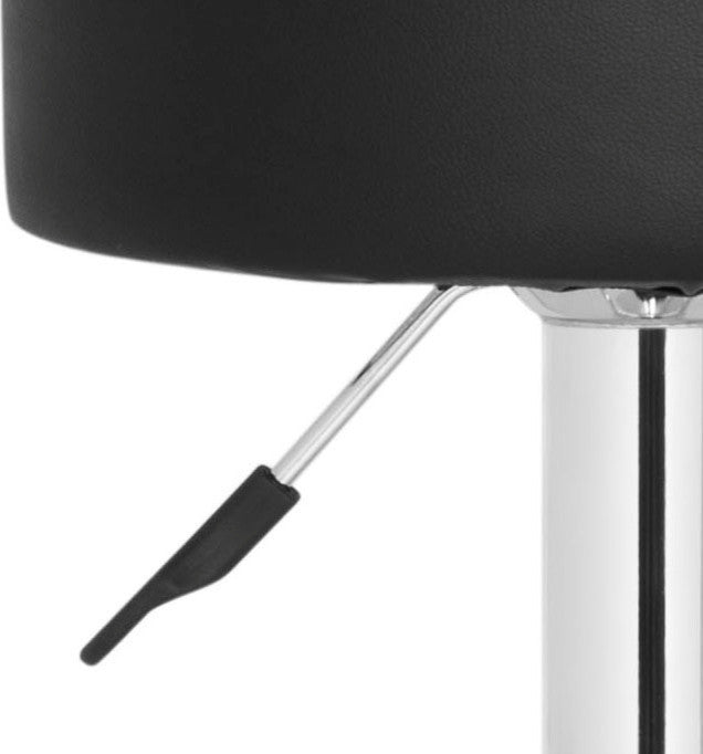 Safavieh Jude Swivel Barstool, Black