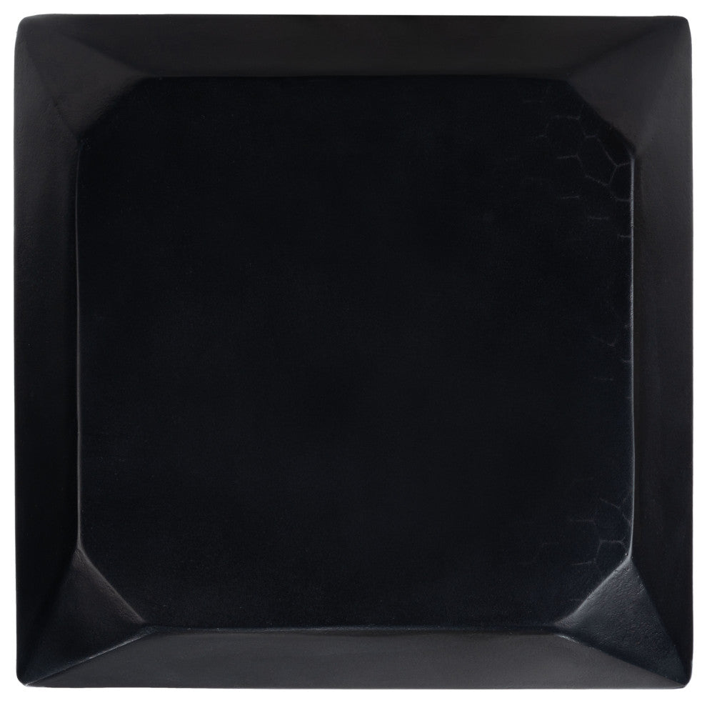 Safavieh Conan Concrete Accent Stool, Black