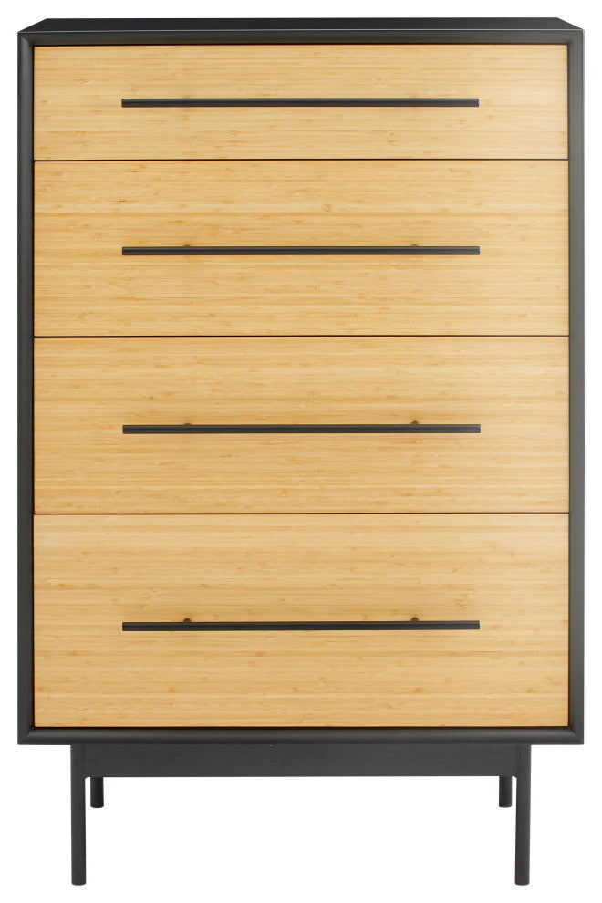 Santa Cruz 4 Drawer High Chest, Wheat