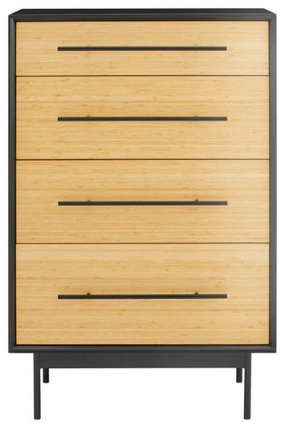 Santa Cruz 4 Drawer High Chest, Wheat