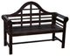 DTY Outdoor Living Broadmoor Eucalyptus Garden Bench , Espresso