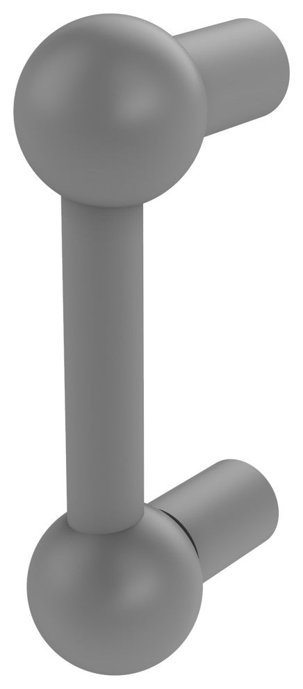 3" Cabinet Pull, Matte Gray