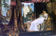 Sir Lawrence Alma-Tadema Antony and Cleopatra, Gallery Wrapped Canvas, 18"x27"