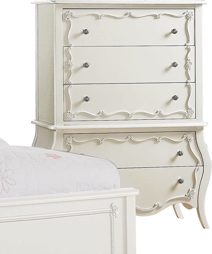 ACME Edalene Chest, Pearl White