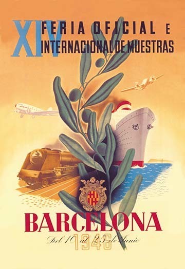Xiv Official International Model Fair in Barcelona #1 - Fine Art Giclee Print