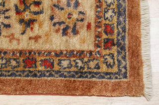 Beige Traditional All Over Oushak Area Rug