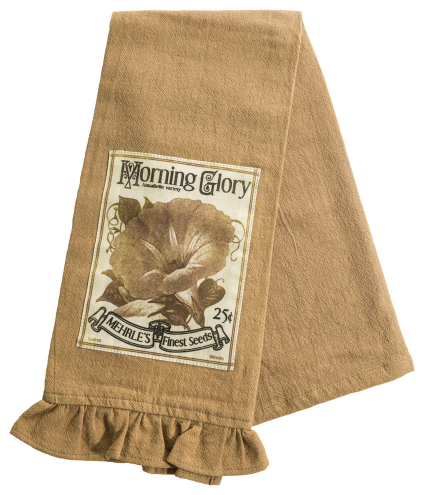 Vintage Garden 18x26 Tea Towel