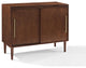 Crosley Everett Media Console, Mahogany