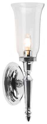 Dryden 1 Light Bath Light in Polished Chrome